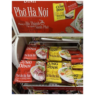 Combo 10 gói phở Cung đình hà nội phở bò và gà