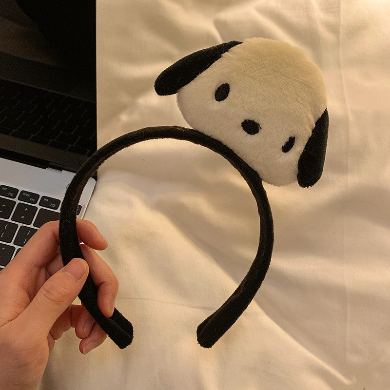 Cài Tóc Băng Đô Tóc Chú Cún Bông Dễ Thương