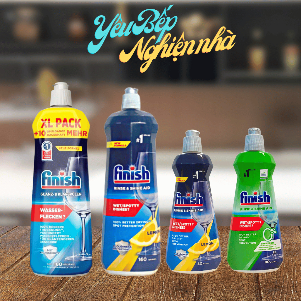 [Hcm] Nước Làm Bóng Finish 750Ml, 1150Ml - Hàng Chính Hãng