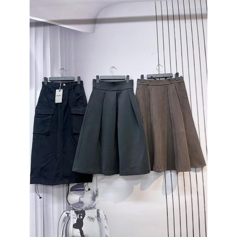 Chân váy thu dài siêu phẩm