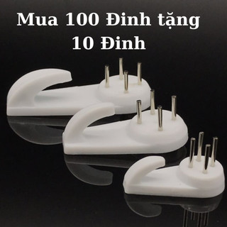 Đinh 4 Chân Treo Tường, Đinh Treo Khung Ảnh Chuyên Dụng Không Khoan Tường- Chịu Lực Tốt