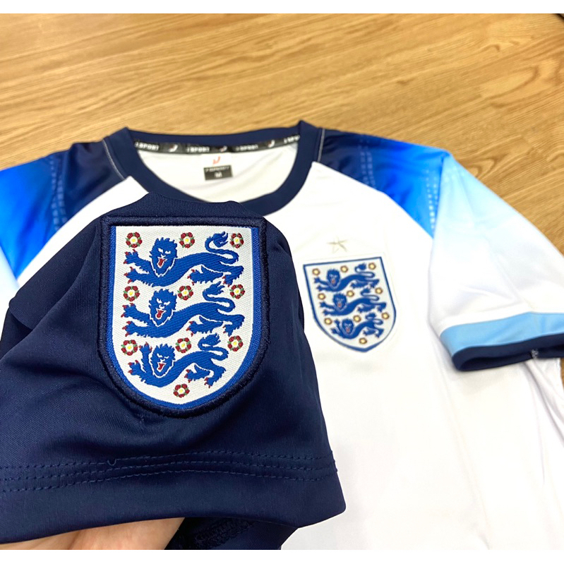 ÁO BÓNG ĐÁ TUYỂN ANH, ÁO ĐÁ BANH TUYỂN ANH, IN TÊN SỐ THEO YÊU CẦU