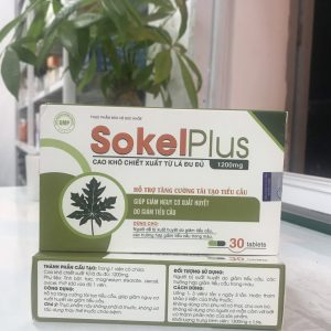 Viên uống SOKEL PLUS giúp tái tạo tiểu cầu - Sokelplus hộp 30 viên