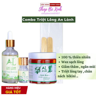 Wax lông an lành và mỡ trăn triệt lông - wax lông tay chân nách 100% thiên nhiên an toàn