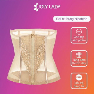 Đai nịt bụng sau sinh Nipotech JOLY LADY định hình eo nâng đỡ ngực tự nhiên, đai gen bụng giảm mỡ xiết eo cho mẹ bầu