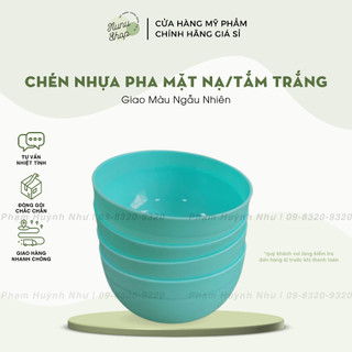 Chén Nhựa Trộn Mask
