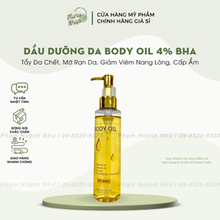 Body Oil 4% BHA - dưỡng ẩm, tẩy tế bào chết, sáng da