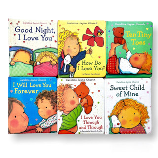  Sách - Tiếng anh - Love's Good Night Story trọn bộ 6 cuốn - I Love You - kèm file nghe 