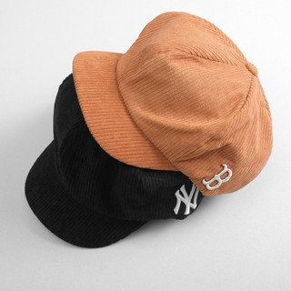 Mũ nồi MLB Corduroy Newsboycap Boston, mũ trái bí Meowist
