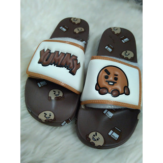 Dép đầu bông, dép dán BT21