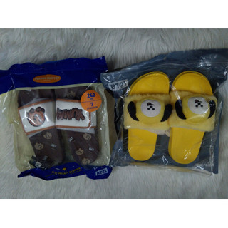 Dép đầu bông, dép dán BT21