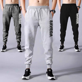 Quần jogger nỉ nam savega form từ 40-80kg