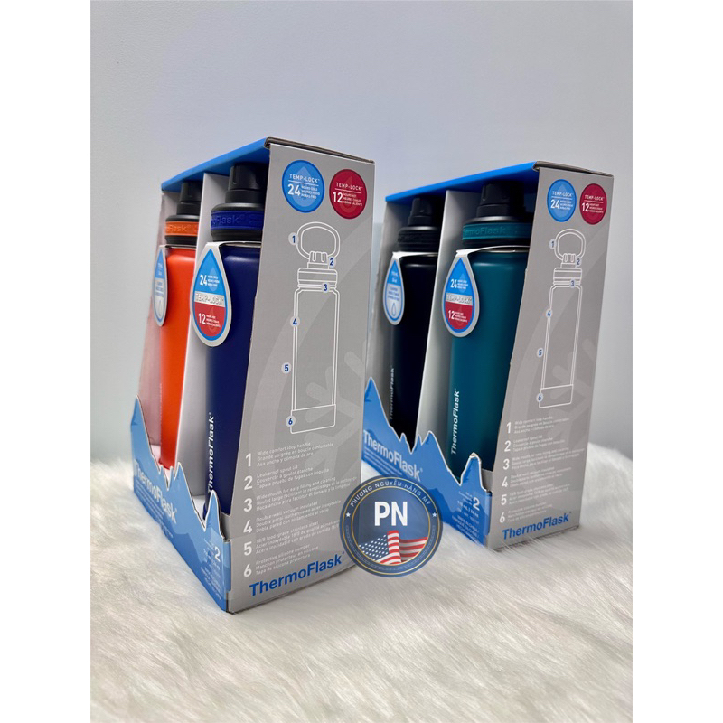 Set 2 Bình Giữ Nhiệt 710ml • THERMOFLASK 24oz