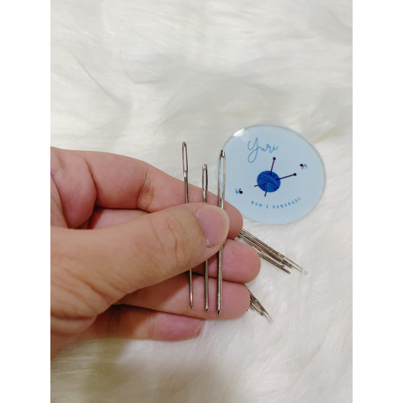 Kim khâu len, set 3 size 1.25, 1.6 & 2.0