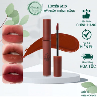 Son Kem 3CE Velvet Lip Tint Childlike Taupe Speak up Walk n talk Definition Bitter hour Like Gentle- Huyenmio
