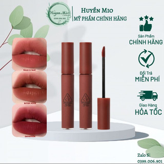 Son kem 3CE Velvet Lip Tint [3CE] Daffodil Private PinkBreak SaveMe Taupe- Huyenmio