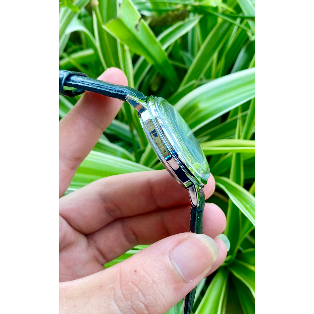 Đồng Hồ Nam Orient dây da Star AV 05E Máy Pin Kim Trôi Với Phong Cách Đơn Giản Mà Lịch Sự