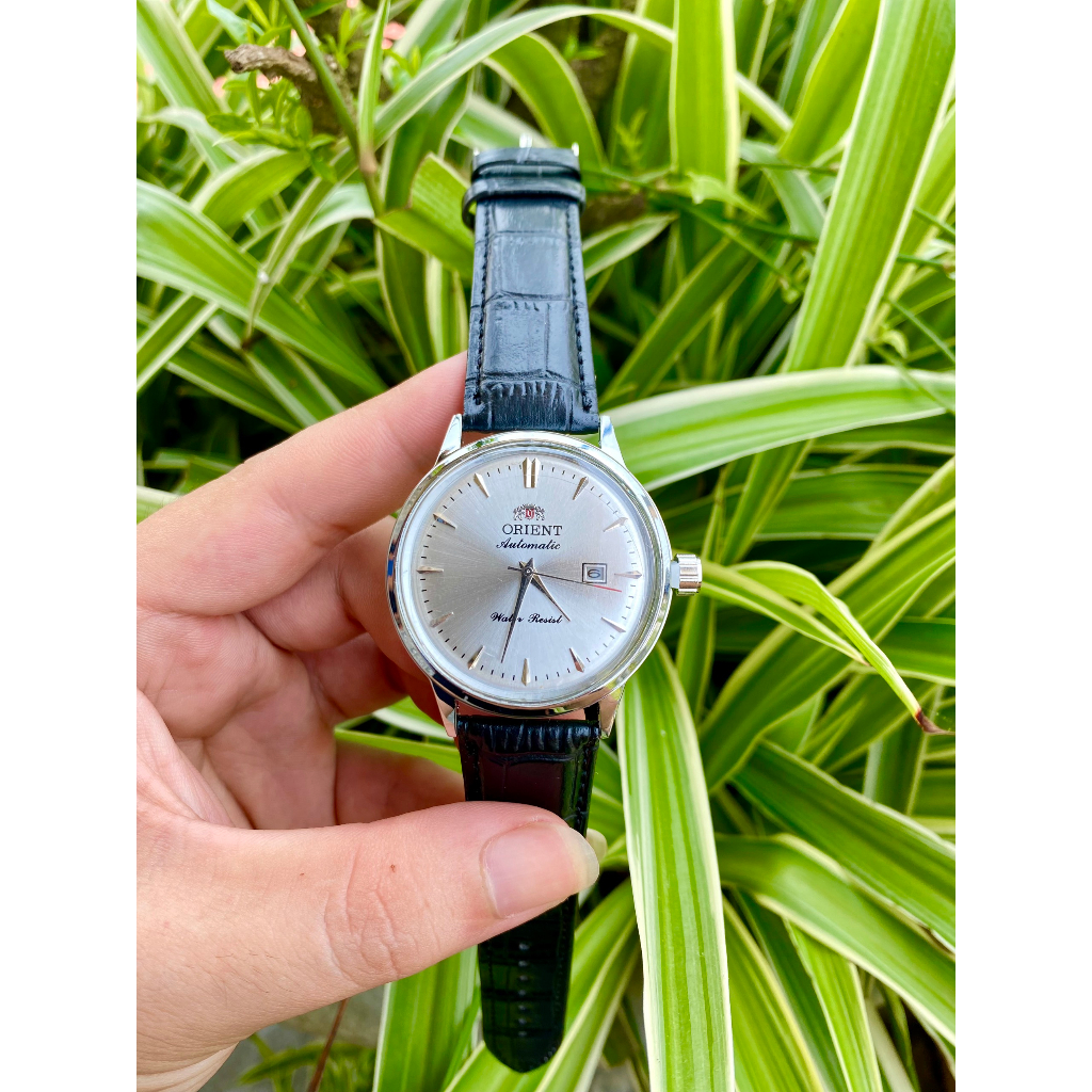 Đồng Hồ Nam Orient dây da Star AV 05E Máy Pin Kim Trôi Với Phong Cách Đơn Giản Mà Lịch Sự