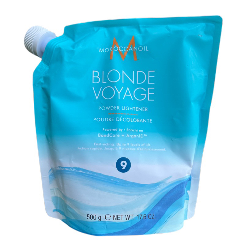 Bột tẩy tóc nâng sáng Moroccanoil Blonde Voyage Powder Lightener 500gr