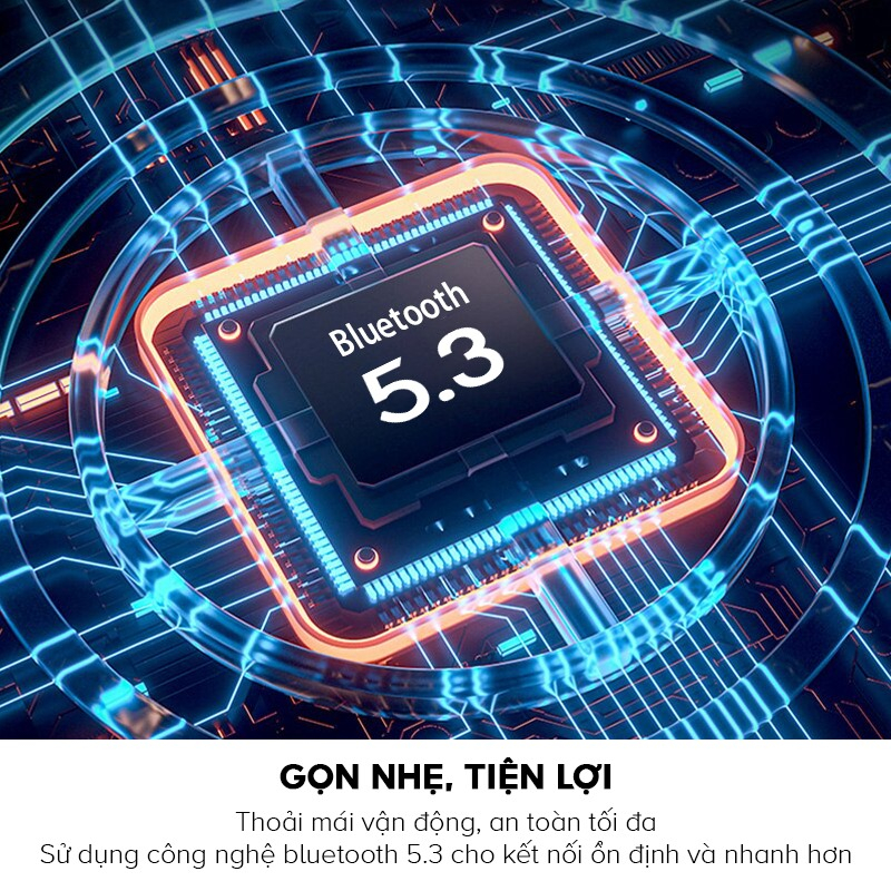 Tai Nghe Dẫn Khí Truyền Âm HAVIT FreeGo Air Thiết Kế Open-Ear, BT 5.3, Driver 16.2mm, Nghe Nhạc 12H - Hàng Chính hãng