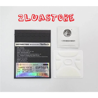 Tấm dán Mouse feet Tiger Ice Gaming cho chuột Lamzu Atlantis | Lamzu Atlantis V2 | Lamzu Atlantis Mini