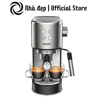 Máy pha cafe krups xp442c, máy pha cà phê gia đình, văn phòng, nhập eu, bh 12 tháng, hàng chính hãng, nhadep_99