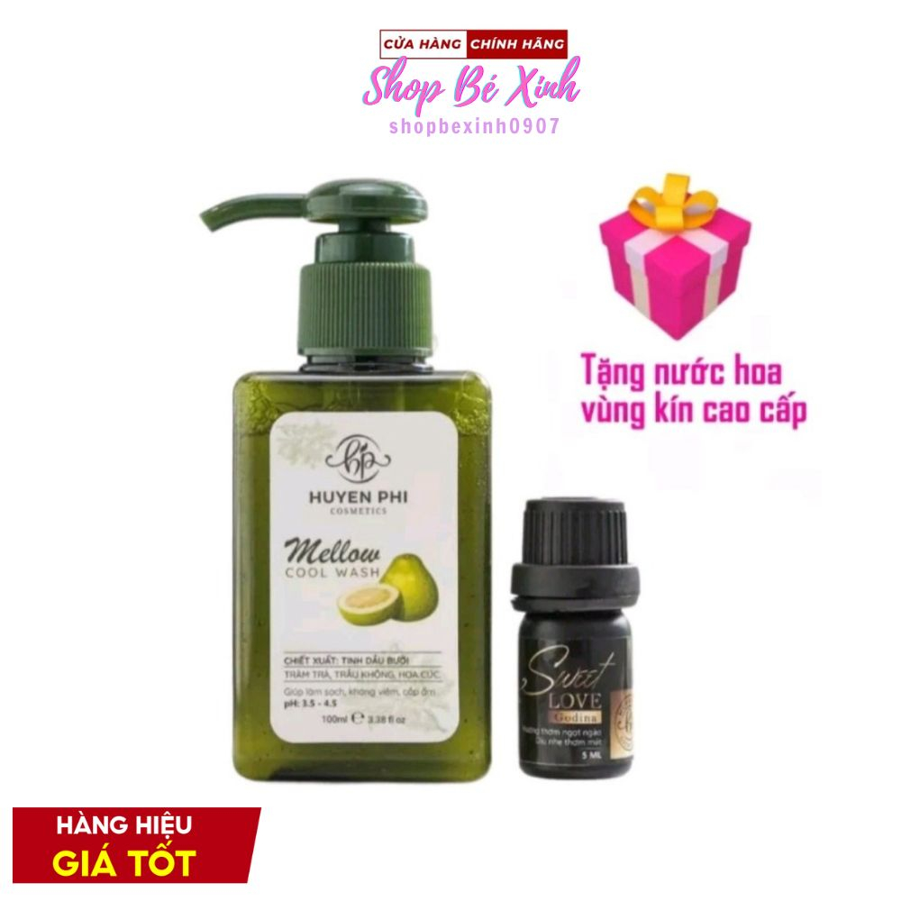 Dung Dịch Vệ Sinh Phụ Nữ Huyền Phi MELLOW COOL WASH