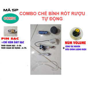 Mạch Combo rót rượu đầy đủ