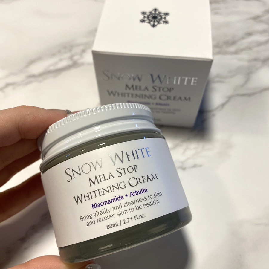 Kem dưỡng trắng da, mờ thâm nám Beauty Recipe Snow White Mela Stop Whitening Cream