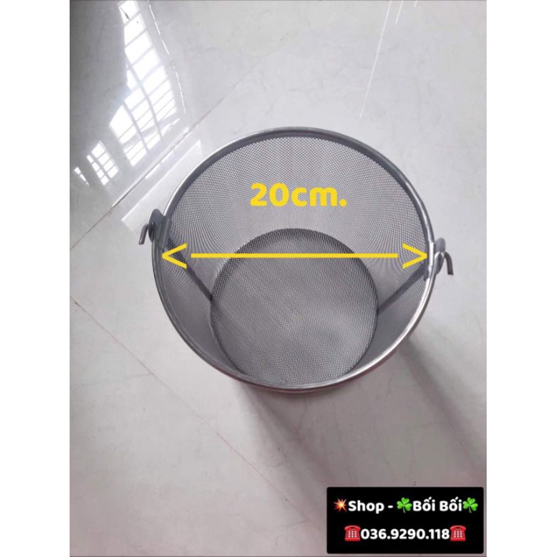 Rổ ngâm thóc ngủ cốc cho gà