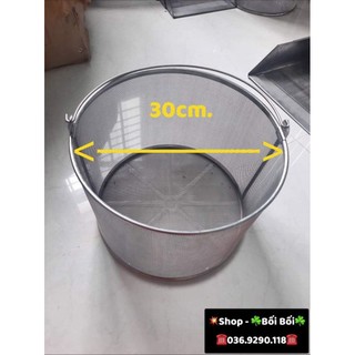 Rổ ngâm thóc ngủ cốc cho gà