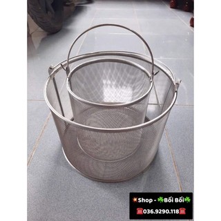 Rổ ngâm thóc ngủ cốc cho gà