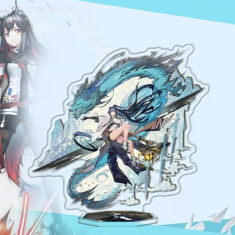 Mô hình nhân vật standee game ARKNIGHTS mica in hình anime chibi trang trí trưng bày