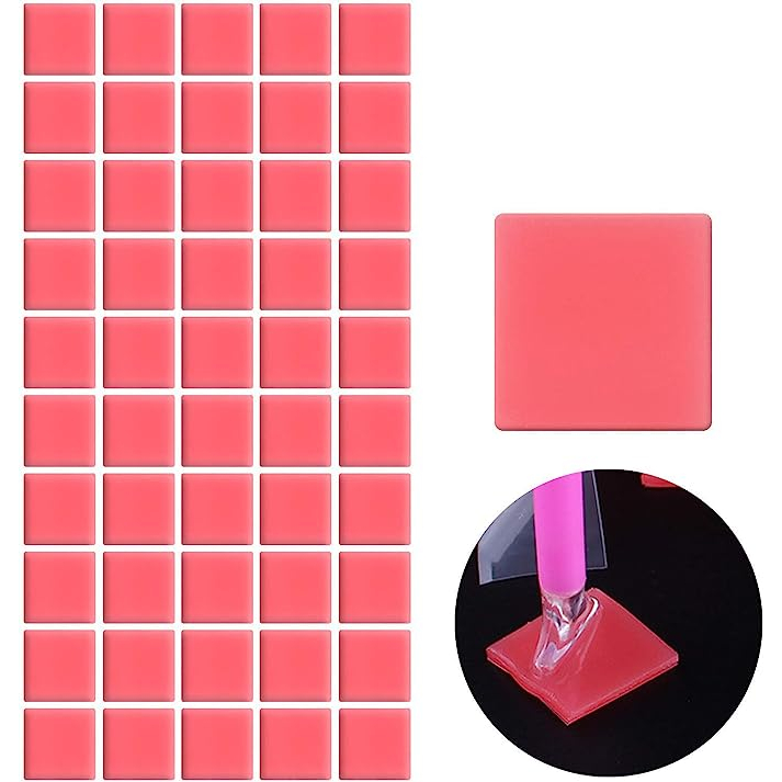 5 sáp nến 2x2 cm giá sỉ - sáp nến hỗ trợ tranh đính đá