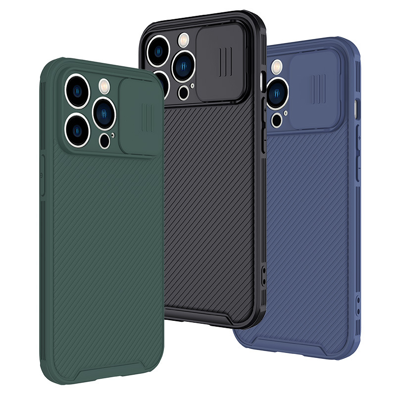 Ốp lưng kéo nắp hỗ trợ sạc không dây dành cho iPhone 12 / 13 / 14 / Pro / Pro Max / Plus / Mini