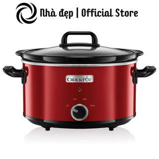 Nồi nấu chậm crockpot, nồi kho cá, nồi hầm, nấu cháo, dung tích 3,7l, nhập đức, bh 12 tháng, hàng chính hãng, nhadep_99