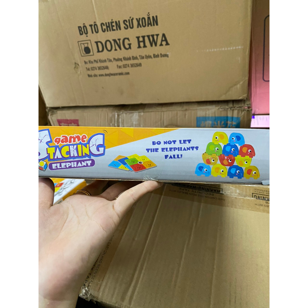 ĐỒ CHƠI THÁP CHỮ ALPHABET RÚT XẾP HÌNH QUÀ TẶNG SỮA ENFA