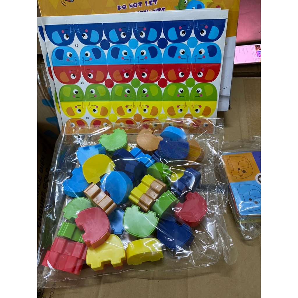 ĐỒ CHƠI THÁP CHỮ ALPHABET RÚT XẾP HÌNH QUÀ TẶNG SỮA ENFA