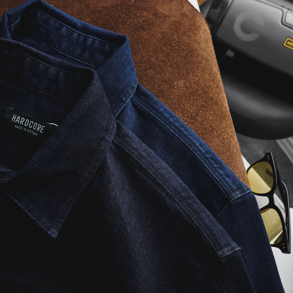 Big size - Áo khoác jean big size vải jean co giãn <130kg Big Men