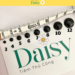 Set 20 cái mắt thú dán size 3-12mm