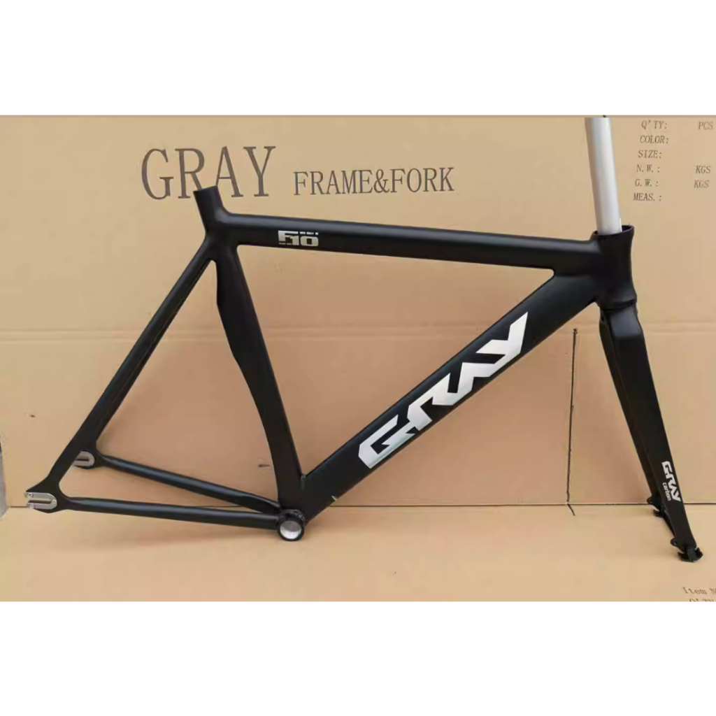 Khung xe đạp Fixed Gear Gray F10 Càng Nhôm