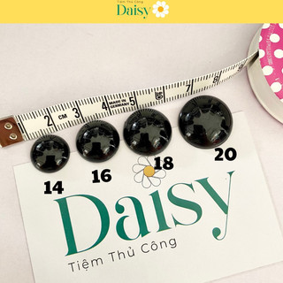 Set 10 cái mắt thú dán size 14-20mm