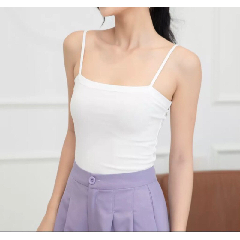 ÁO THUN 2 DÂY COTTON 100%