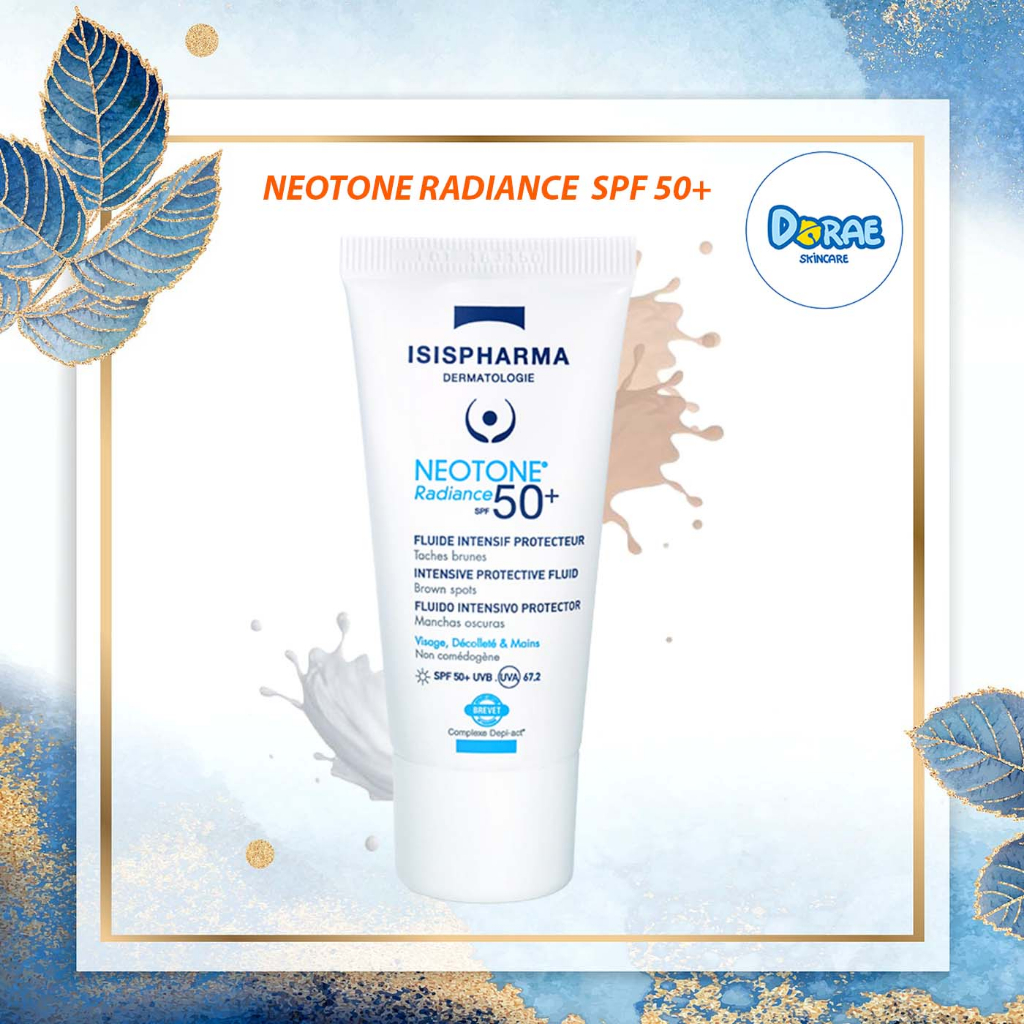 ✅ Kem dưỡng trắng chống nắng, giảm thâm nám ISIS Pharma Neotone Radiance SPF50+