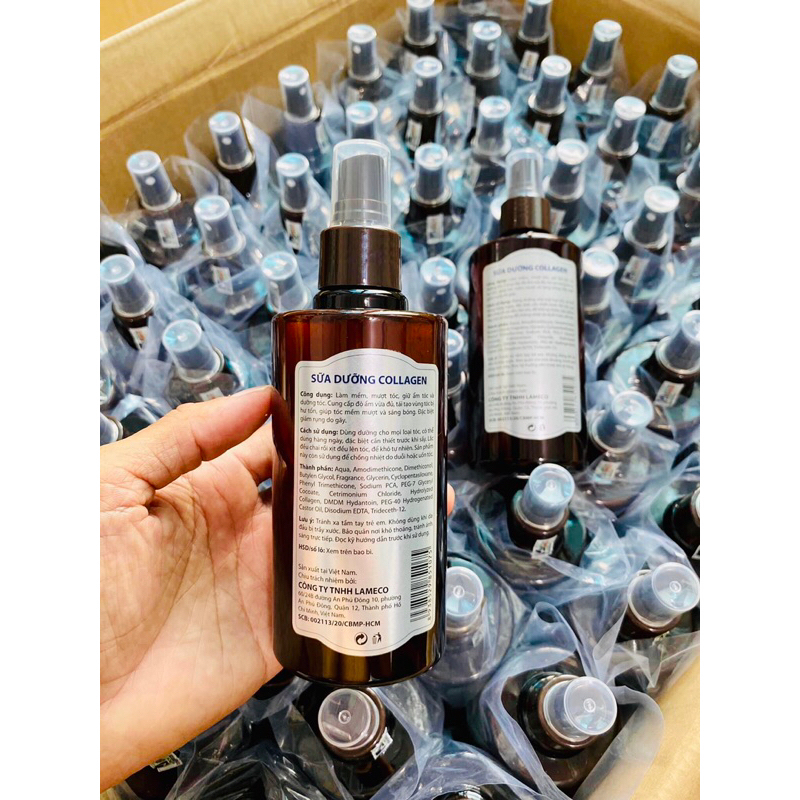 XỊT DƯỠNG TÓC COLLAGEN WELLNOW SIÊU THƠM VÀ MỀM MƯỢT 250ML