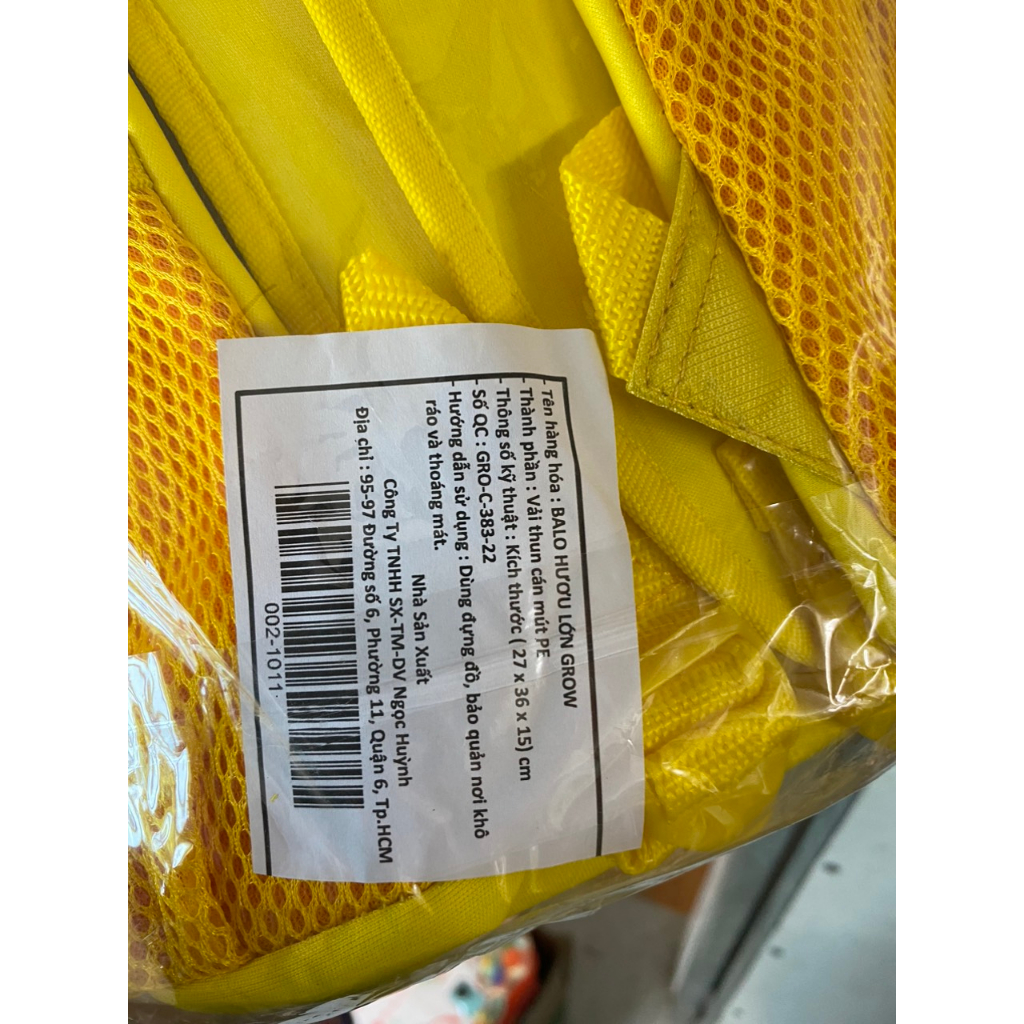 BALO HƯƠU LỚN CHO BÉ QUÀ TẶNG SỮA GROW