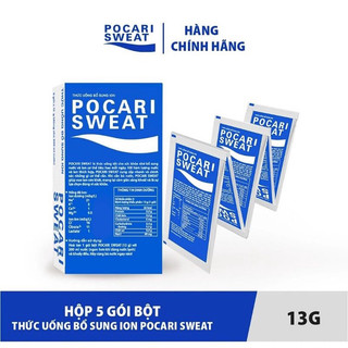 Hộp 5 gói bột thức uống bổ sung ion pocari sweat 13g