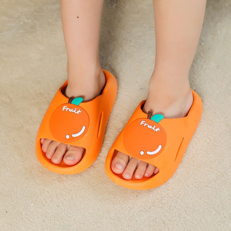 Dép Lê Cho Bé, Dép Hoa Quả Siêu Bền Chất Liệu Cao Su Mềm Cho Trẻ Em