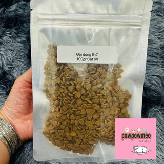 Gói dùng thử Hạt cho mèo 100gr