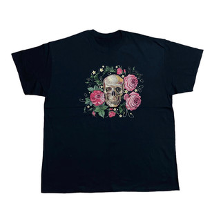 Áo thun mỹ 2hand siêu phẩm hình sọ đầu lâu size xl siêu mới